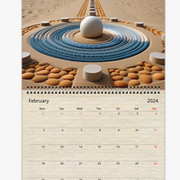 Ripples of Sacred Geometry Calendar USA / CANADA shipping